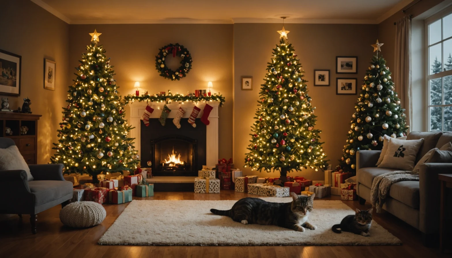 arbre a chat sapin de noel